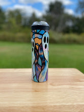Load image into Gallery viewer, Stained Glass Ghosts Tumbler