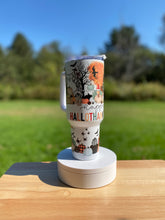 Load image into Gallery viewer, Happy Hallothanksmas 40oz Tumbler