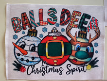 Load image into Gallery viewer, Balls Deep in Christmas Spirit place mats