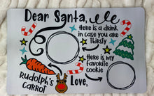 Load image into Gallery viewer, Santa Treat Placemat