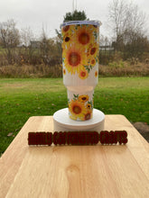 Load image into Gallery viewer, Sunflowers Themed 40oz Tumblers