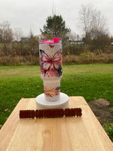 Load image into Gallery viewer, Butterflies 40oz Tumbler