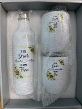 Load image into Gallery viewer, If I’m Drunk Wine Gift Set