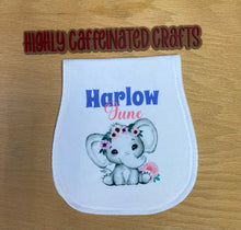 Load image into Gallery viewer, Custom Burp Cloth