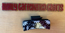 Load image into Gallery viewer, Flower themed 4in. Hair Clip