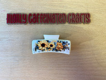 Load image into Gallery viewer, Flower themed 4in. Hair Clip