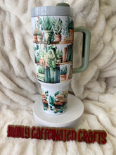 Load image into Gallery viewer, Book/Plants 40oz Tumbler