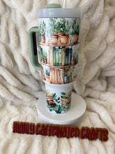 Load image into Gallery viewer, Book/Plants 40oz Tumbler