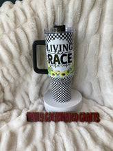Load image into Gallery viewer, Living Race Wife Life 40oz Tumbler