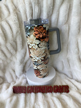 Load image into Gallery viewer, Flower Themed 40oz Tumblers