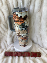 Load image into Gallery viewer, Flower Themed 40oz Tumblers