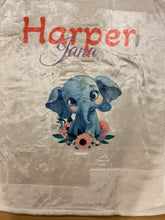 Load image into Gallery viewer, Custom Mink Baby Blankets
