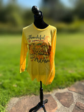 Load image into Gallery viewer, Fall Themed Adult long sleeve shirt