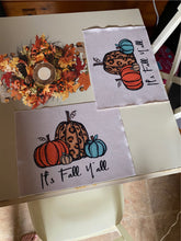 Load image into Gallery viewer, Fall Themed place mats