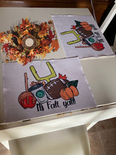 Load image into Gallery viewer, Fall Themed place mats