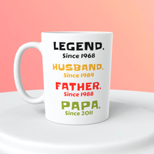Load image into Gallery viewer, Legend, Husband, Dad  Mug
