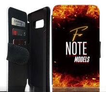 Load image into Gallery viewer, Custom Samsung Note Wallet Case