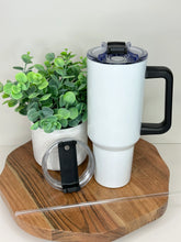 Load image into Gallery viewer, Custom 40oz White w/colored handles