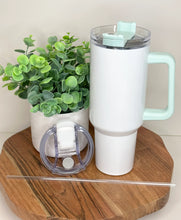 Load image into Gallery viewer, Custom 40oz White w/colored handles