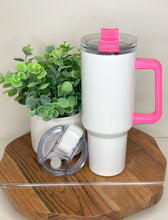 Load image into Gallery viewer, Snowflakes 40oz Tumbler
