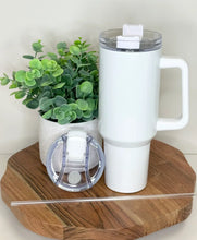 Load image into Gallery viewer, Snowflakes 40oz Tumbler