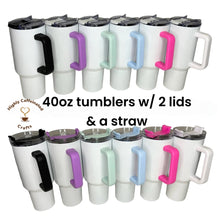 Load image into Gallery viewer, First Coffee  40oz Tumblers
