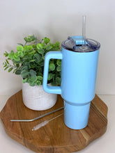 Load image into Gallery viewer, Custom 40oz Summer Colored/Shimmer Tumblers