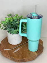 Load image into Gallery viewer, Custom 40oz Summer Colored/Shimmer Tumblers