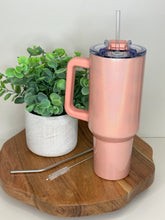 Load image into Gallery viewer, Custom 40oz Summer Colored/Shimmer Tumblers