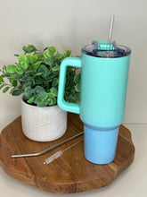 Load image into Gallery viewer, Custom 40oz Summer Colored/Shimmer Tumblers