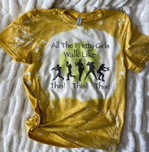 Load image into Gallery viewer, All The Pretty Girls bleached Tee