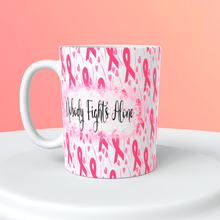 Load image into Gallery viewer, Breast Cancer Themed Mugs