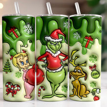 Load image into Gallery viewer, 3D Puff Green Guy Tumblers