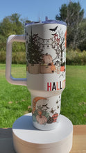 Load and play video in Gallery viewer, Happy Hallothanksmas 40oz Tumbler