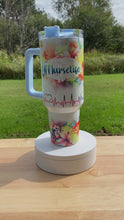 Load and play video in Gallery viewer, Nurse Life 40oz Tumbler