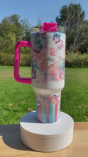Load and play video in Gallery viewer, Paw Prints 40oz Tumbler