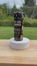 Load and play video in Gallery viewer, Spooky Bitch Season Tumbler