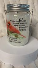 Load and play video in Gallery viewer, When you believe glass Sno Globe Lantern/cup