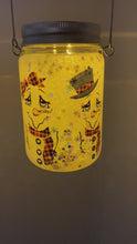 Load and play video in Gallery viewer, Mr. & Mrs. Snowman Sno Globe Lantern/cup