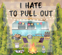 Load image into Gallery viewer, Camping/lake/beach Themed Can Koozies
