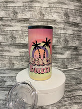 Load image into Gallery viewer, Camping/lake/beach Themed Can Koozies