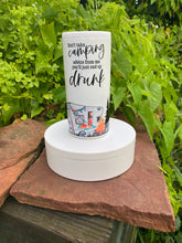 Load image into Gallery viewer, Camping/lake/beach Themed Can Koozies