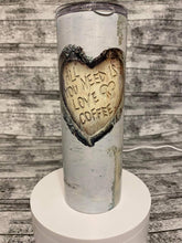 Load image into Gallery viewer, Love and Coffee Tumbler
