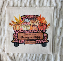 Load image into Gallery viewer, Meet Me At The Pumpkin Patch Pillow Covering
