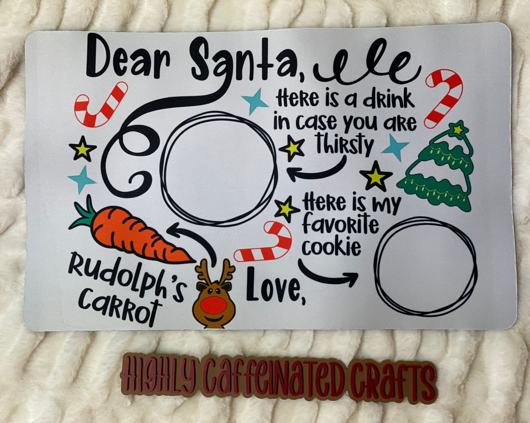 Santa Treat Placemat