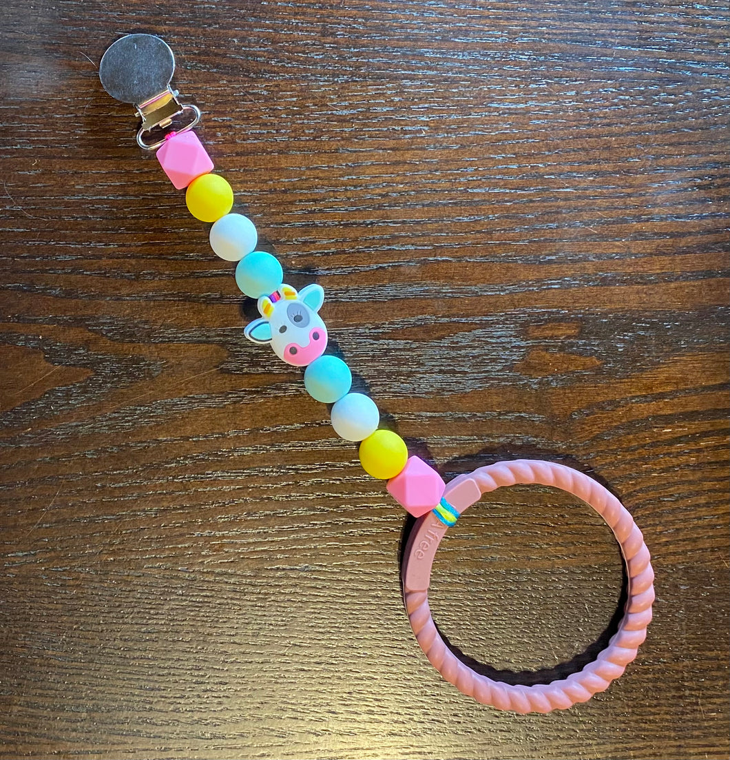 Cow  Beaded Teether