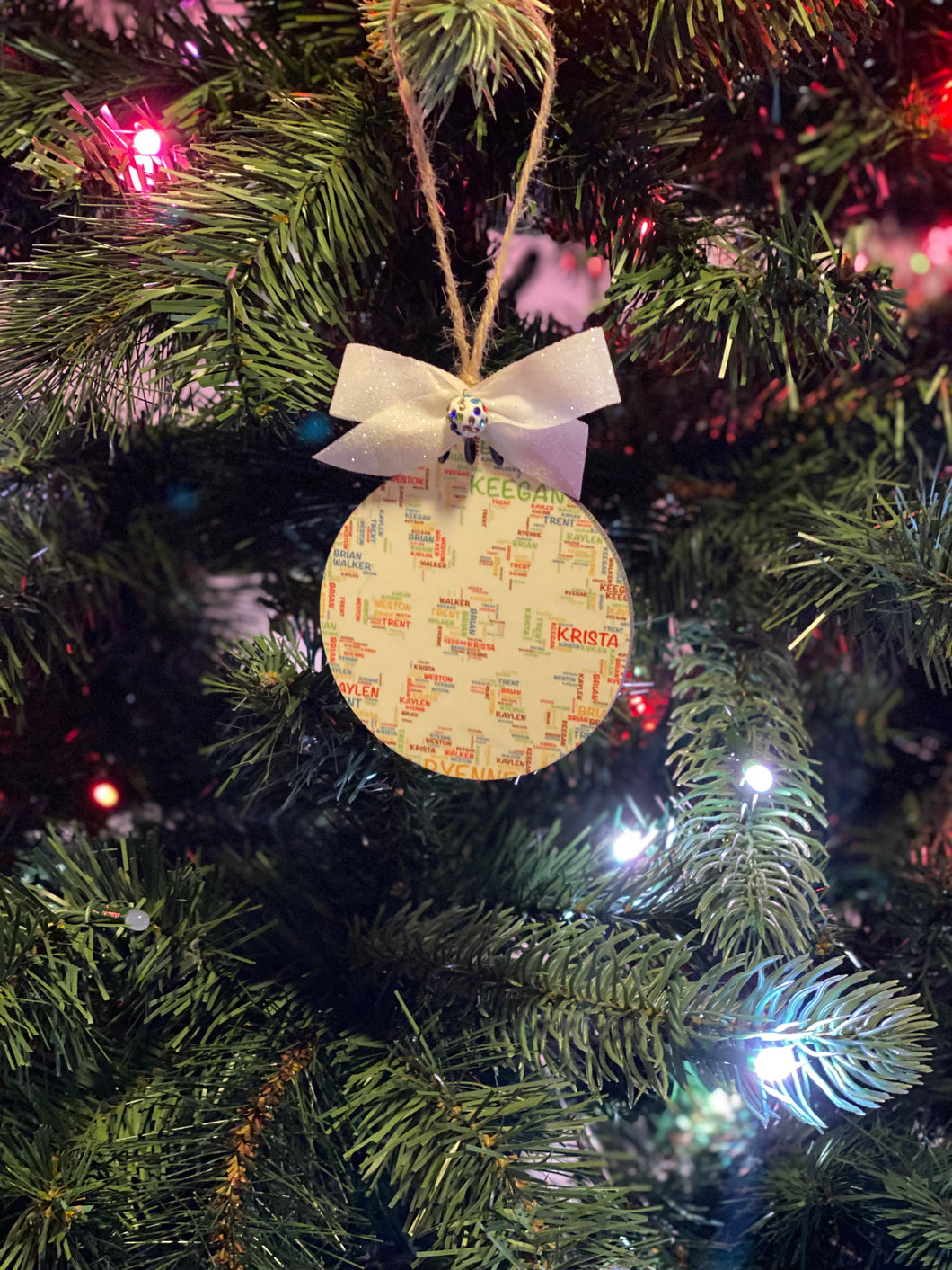 Family Names Ornaments