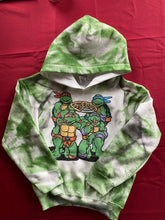 Load image into Gallery viewer, Turtle Toddler Tie Dye Sweatshirt
