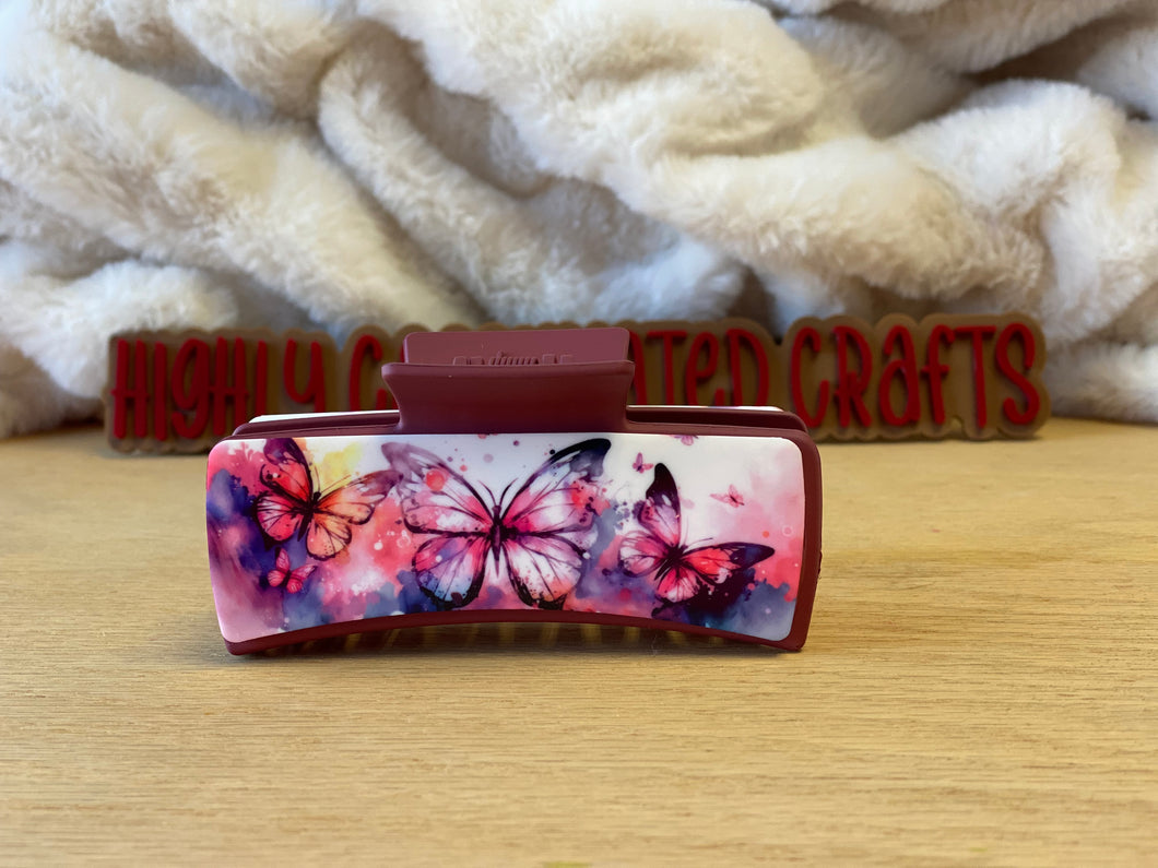 Butterfly/Dragonfly themed 4in. Hair Clip