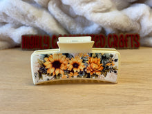 Load image into Gallery viewer, Flower themed 4in. Hair Clip
